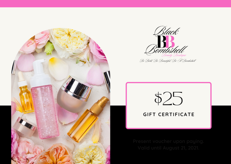 Black Bombshell Beauty Boutique Gift Cards