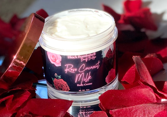 Rose Coconut Milk Body Cream